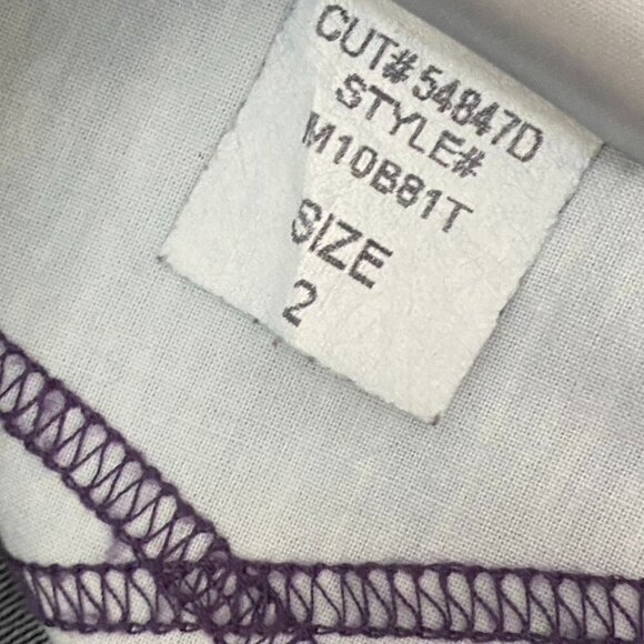 NYDJ Crop Jeans Dark Wash Sz 2 Tulip Edge  B26 - Picture 4 of 9